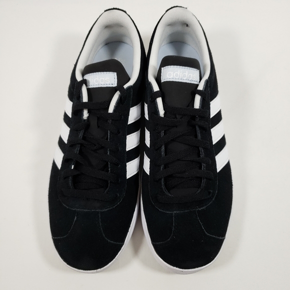 Adidas Women's VL Court 2.0 - Black/White 8M - Picture 4 of 5